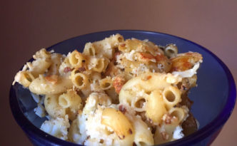 Caramelized cauliflower pasta