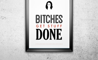 Tina Fey Bitches Get Stuff Done